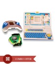 Combo Of English Learner, Projector Watch & 4-in-1 Game Player