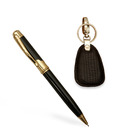 Pierre Cardin Voyage Ball Pen + Black Keychain