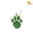 Phoenix Overseas Green Paw Collar Charm