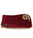 Favola Red Brooch Design Clutch