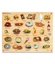 Kinder Creative Alphabet Food With Knobs & Pictures