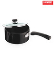 Vinod Black Pearl Saucepan With Cover- 14 cm
