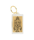 Guru Gold 24kt Gold Lord Ganesha Key Chain