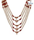 Deccan Pearls Grandeur Pearl Multi Strings Necklace