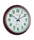 Opal Round Wooden Dial Clock
