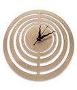 Earth Pretty Wall Clock - Silver