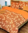 Bombay Dyeing-La Rosa 100% Cotton Bed Sheet with 2 Pillow Covers