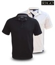 Rigo White & Black Pack of 2 Polo T-Shirts