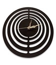 Earth Charming Wall Clock - Black