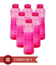 Princeware Red Pet Bottles- set of 6