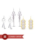A3 Three Trendy Earrings Combo