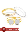 A3 Gorgeous CZ Bracelet & Bangle Combo