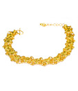 Aadi Jewels Delicately Fused Floral Bracelet