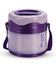 Priya Violet Insulated Brunch Tiffin Box With 2 Containers