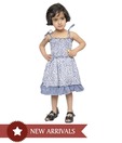 Kilkari Navy Smoking Body Frock For Kids