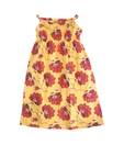 Vintage Angels Floral Yellow Dress For Kids