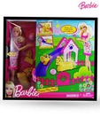 Barbie Puppy Play Park With Doll