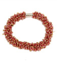 Spyra Chic Brown Beads Bracelet