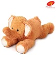 Acctu Lying Elephant Brown - 96 cm