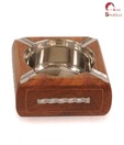 Home Sparkle Ashtray With Side Strip Design