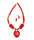 Kiya Glorious Red Necklace Set