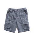 Beebay Grey Checkered Boys Bermuda For Kids