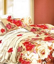 Home Candy Chic Floral Double Bed Sheet