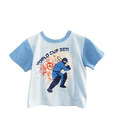 Beebay Blue Printed Boys T-Shirt For Kids