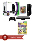 Microsoft Xbox 360 (4GB) Kinect Bundle (with 3 Free Games & Kinect Sports Ultimate Collection)