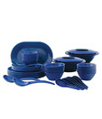 Incrizma Blue 44 Pcs Round Dinner Set