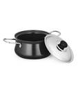 Sunflame Black Hard Anodised Handi- 1.25 L