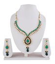 Adhira Alluring Traditional Golden Plated Necklace Set