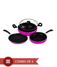 Jaipan Induction Based Cookware Set Of 4