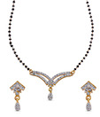 Oleva Designer Shaped Mangalsutra Set