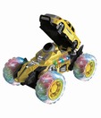 Toy House 7 Channel R/C Blow Bubble Car  -Yellow