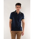 Hsein Navy Blue Polo T-Shirt