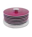 Golmaalshop Deep Pink Coaster Set - 6 Pcs