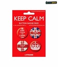Keep Calm And Carry On Badgepacks