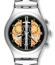 Swatch Charming Golden-Black Watch