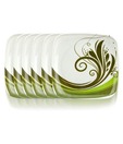 Sarvamangalam Trendy White Full Plate Set - 6 Pcs