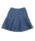 ShopperTree Blue Denim Knee-Length Skirt