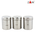 Zain Steel Canister Set