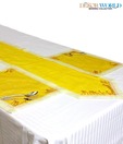 Dekor World Yellow Table Runner With Place Mats - 3 Pieces
