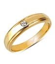 Sanskruti Sterling Silver Diamond Band Ring