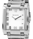 Sonata Charismatic White Dial Watch