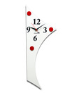Panache White Abstract Wall Clock