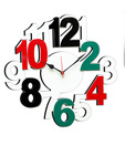Panache Stylish Big Digits Wall Clock