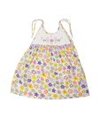 Isabelle Purple Floral Frock For Kids