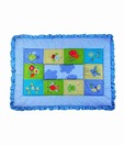 Advance Baby Printed Quilt With Frill - Blue
