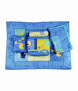 Advance Baby Animal Print Mattress Set - Blue
